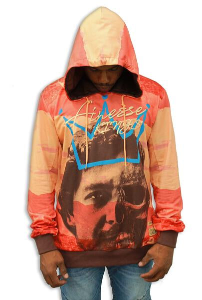 Risq Takers Finesse Kings Rust Flame Hoodie