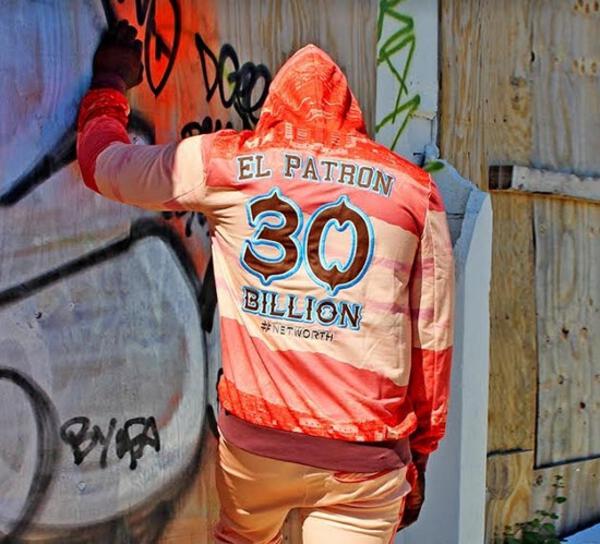 Risq Takers Finesse Kings Rust Flame Hoodie
