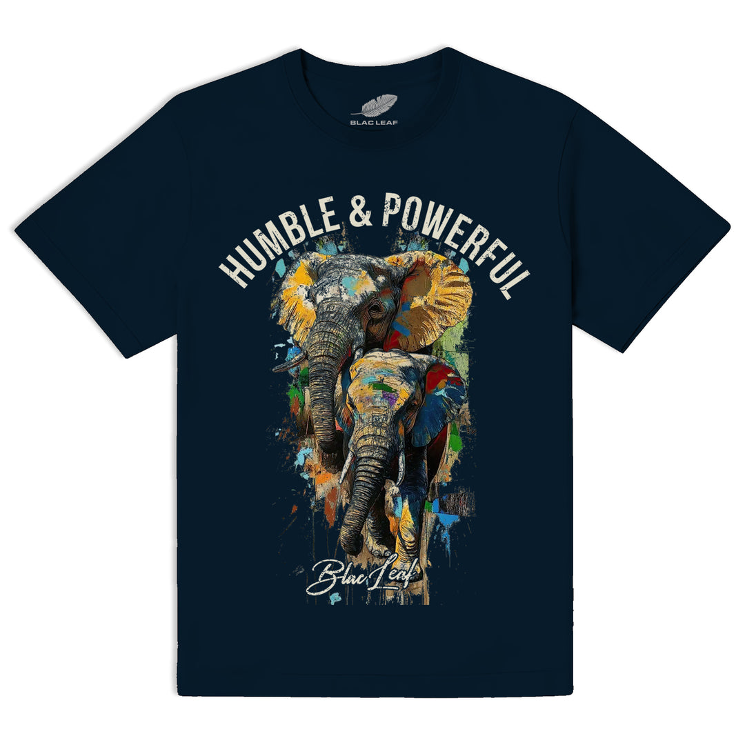 Blac Leaf Humble Powerful Tee Navy