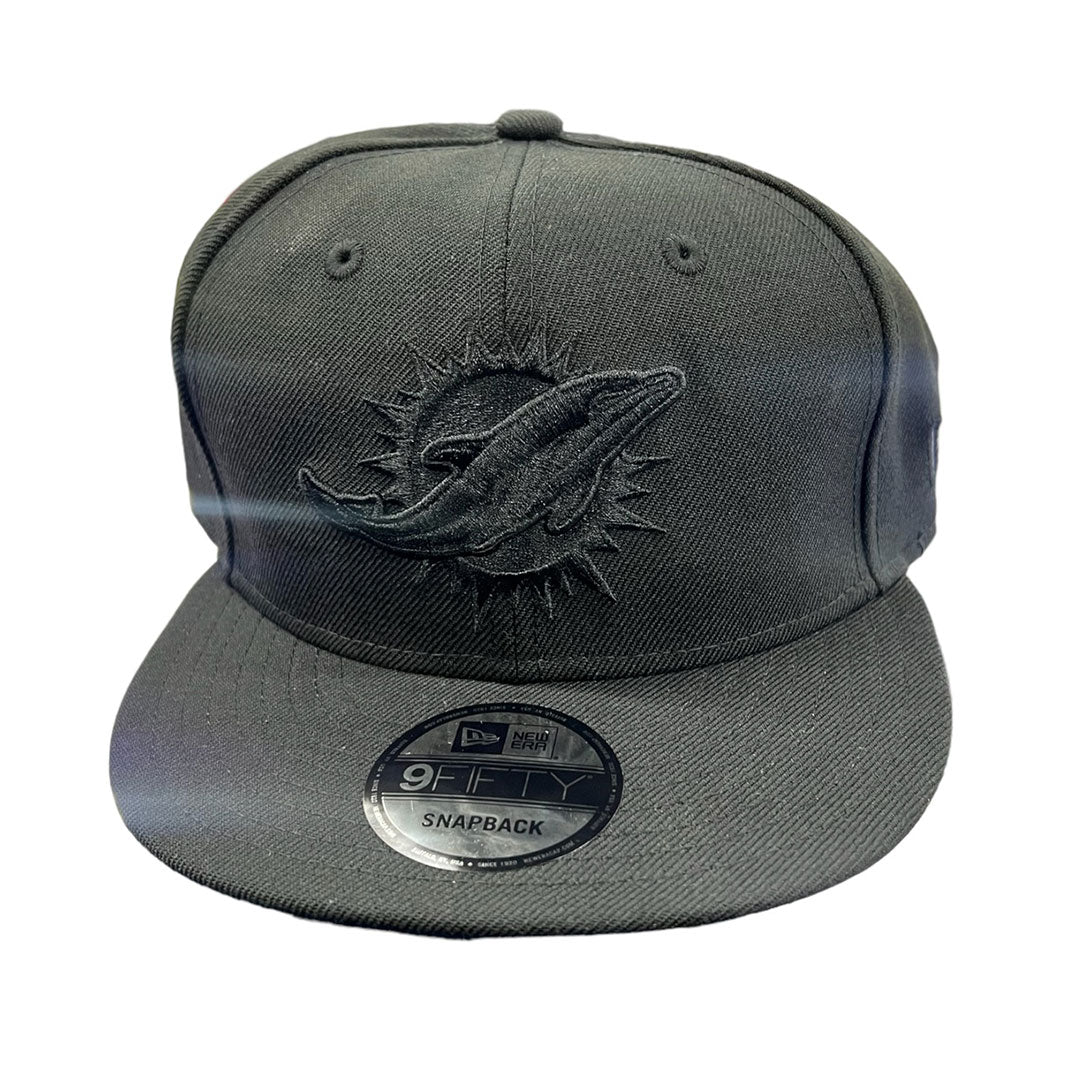 NEW ERA 950 MIAMI DOLPHIN BLK SNAPBACK