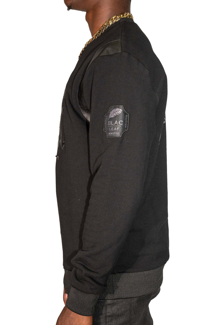 Blac Leaf Prestigious Studded Crewneck Sweater