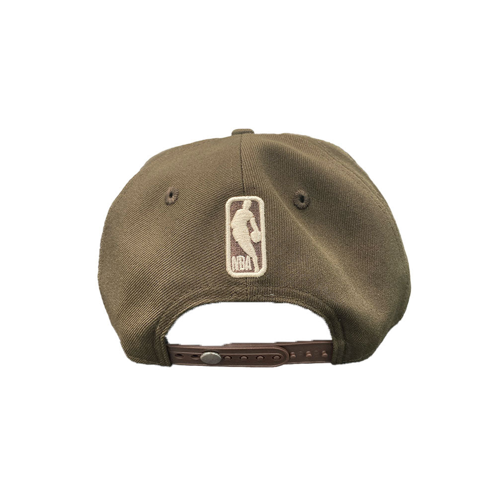 NEW ERA MIAMI HEAT BROWN SNAPBACK