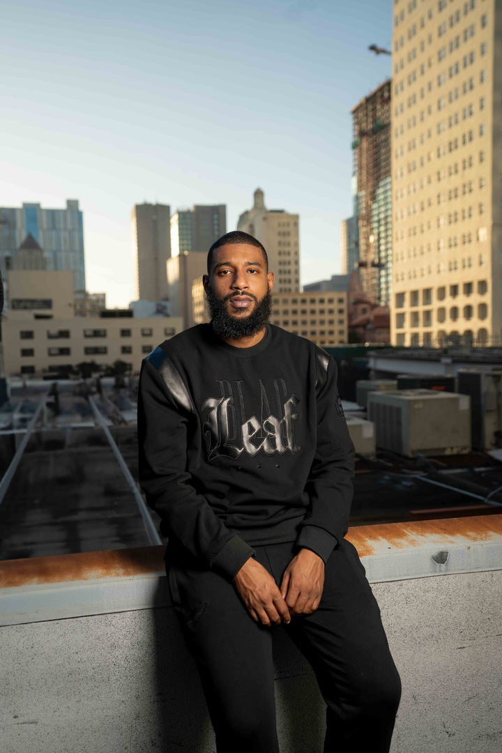 Blac Leaf Prestigious Studded Crewneck Sweater