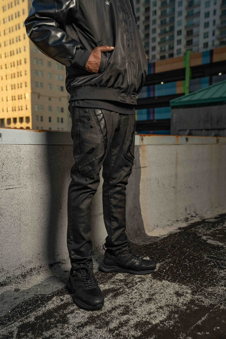Blac Leaf Fear Nothing Denim Jeans