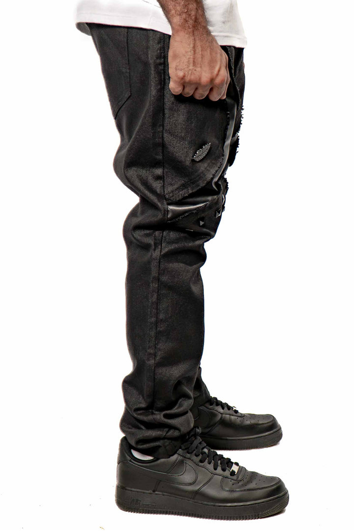 Blac Leaf Fear Nothing Denim Jeans