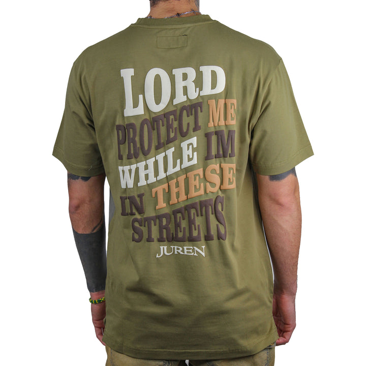 Juren Lord Protect Me Tee B&T Olive