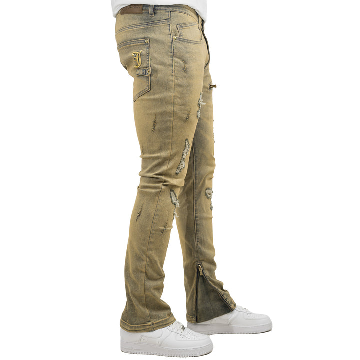 Juren Sand Wash Denim Jeans