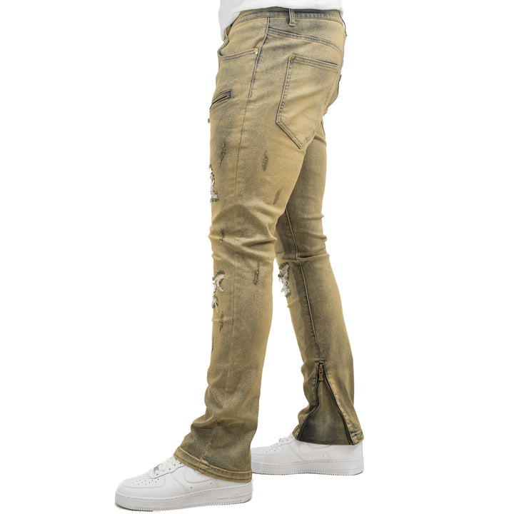 Juren Sand Wash Denim Jeans