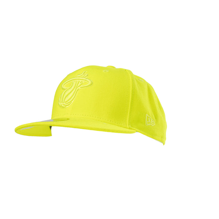 New Era 950 Miami Heat Snapback Yellow