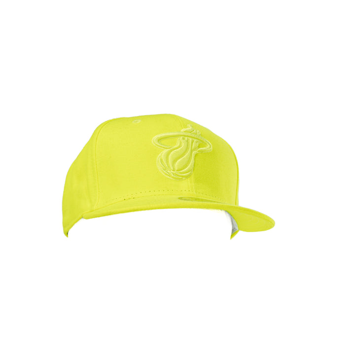New Era 950 Miami Heat Snapback Yellow