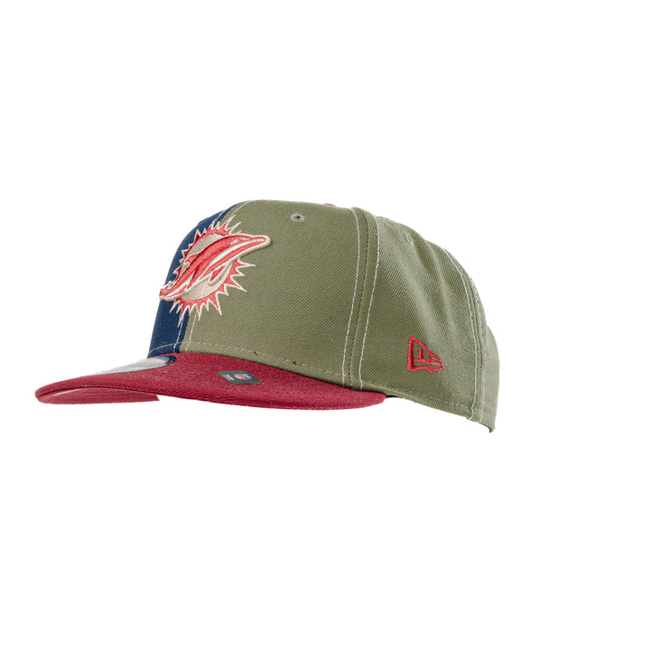 New Era 950 Miami Dolphins Snapback (Olive/Navy)