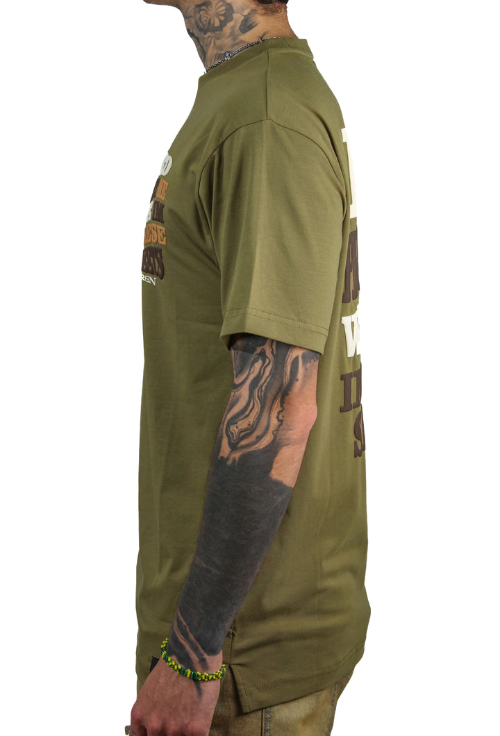 Juren Lord Protect Me Tee B&T Olive