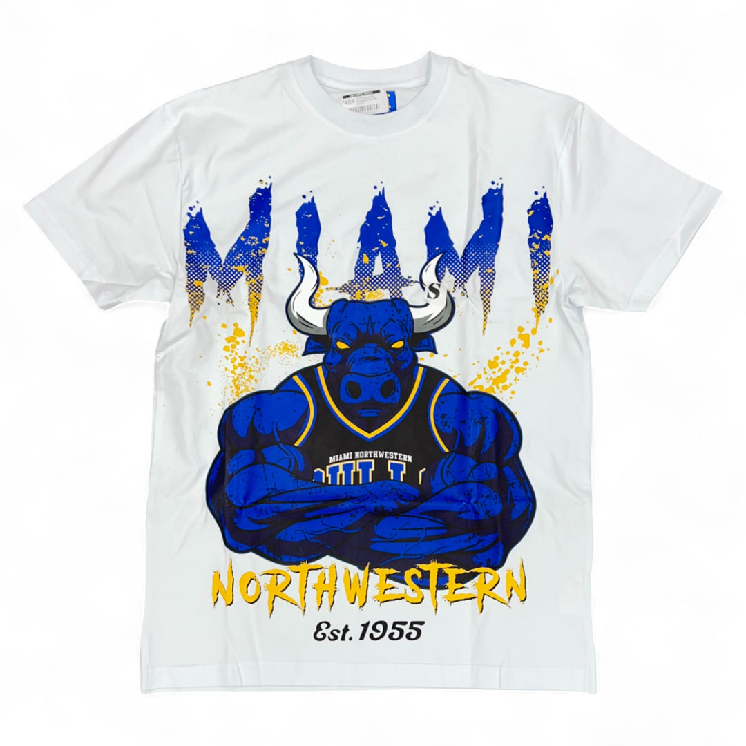District Of Dade Bulls Alumni Dept. Tee White