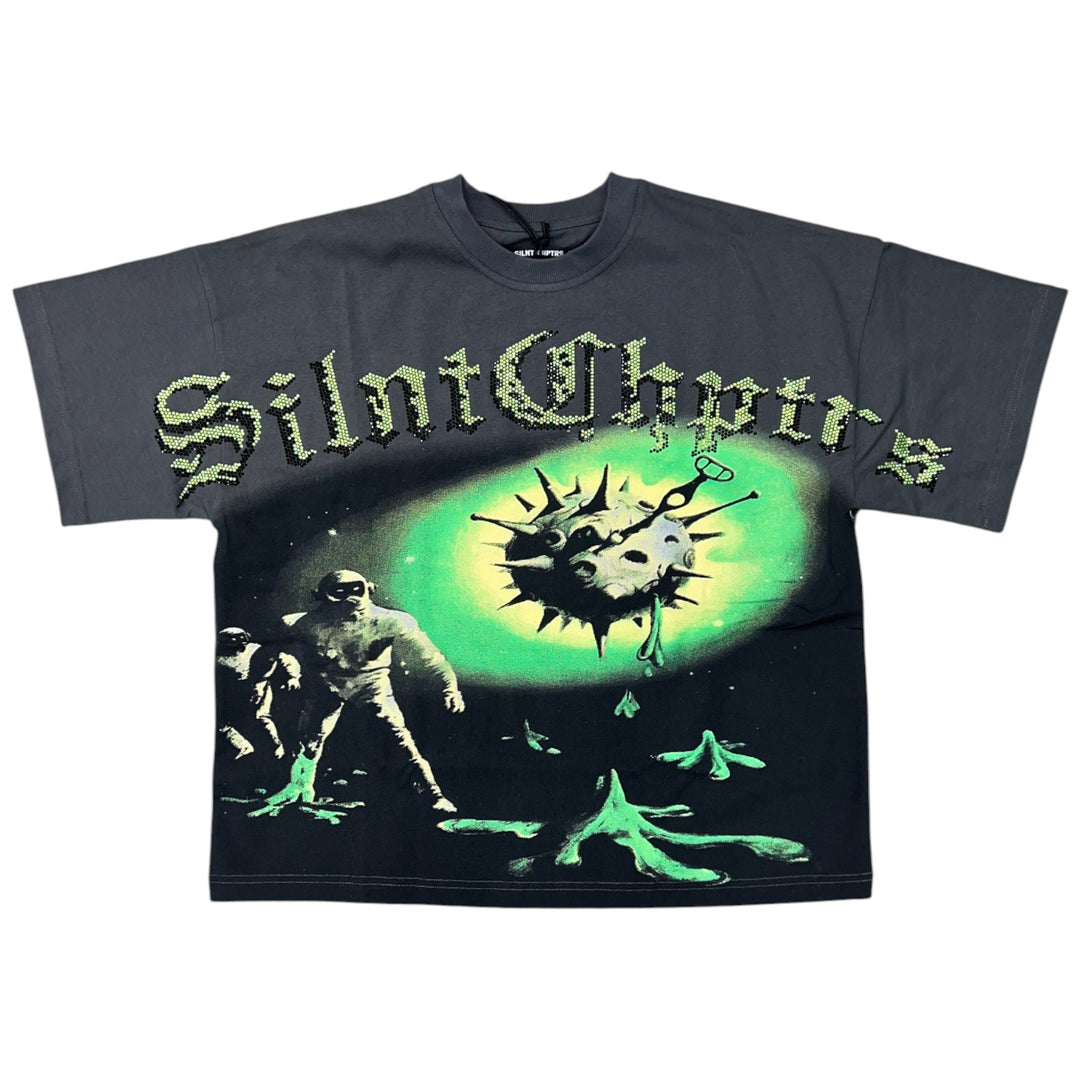 Silnt Chptrs Slime Shirt Vintage Black