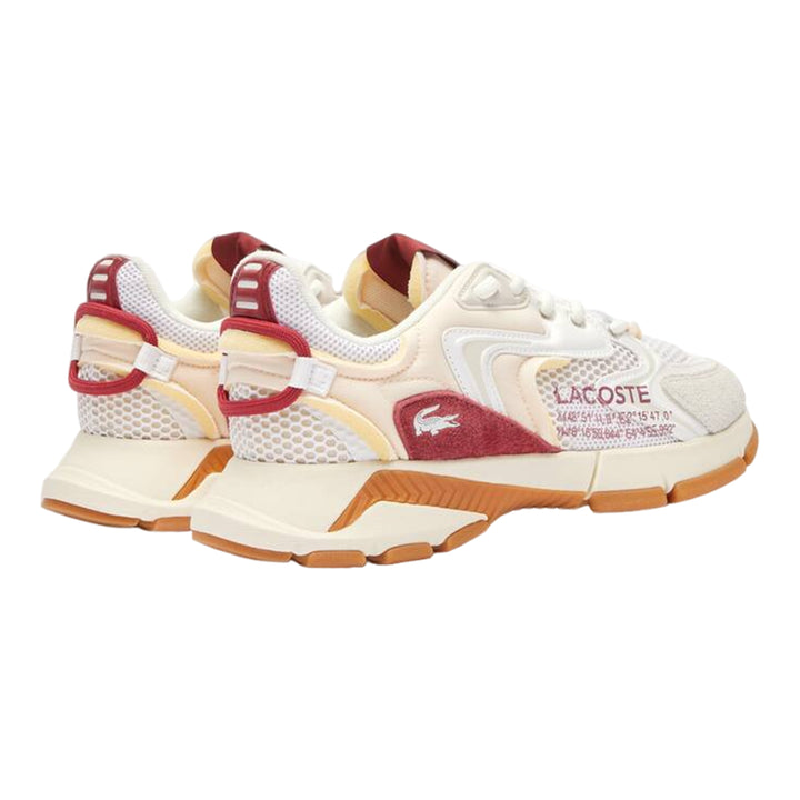 Lacoste L 003 NEO 124 4 SMA Sneaker Cream/ Red