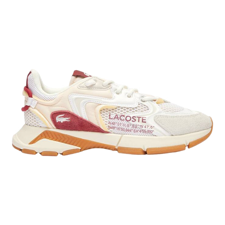 Lacoste L 003 NEO 124 4 SMA Sneaker Cream/ Red