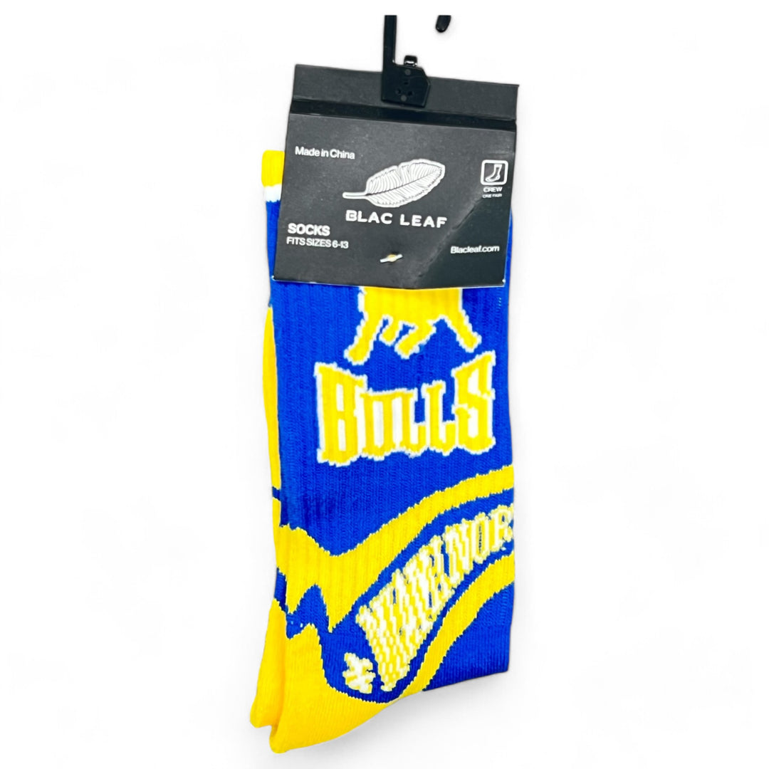 District Of Dade Bulls Socks Royal