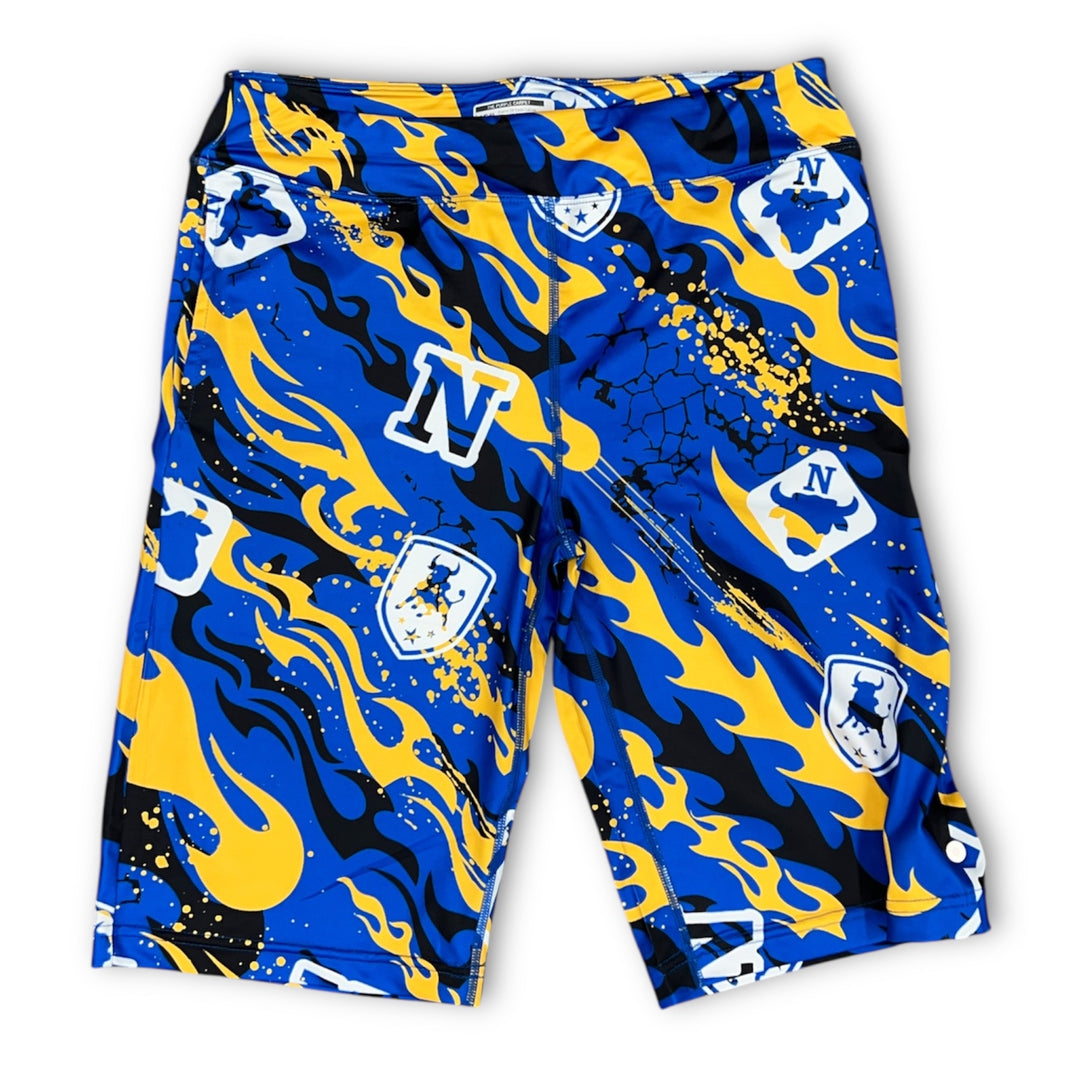 District Of Dade Ladies Bulls AOP Biker Short