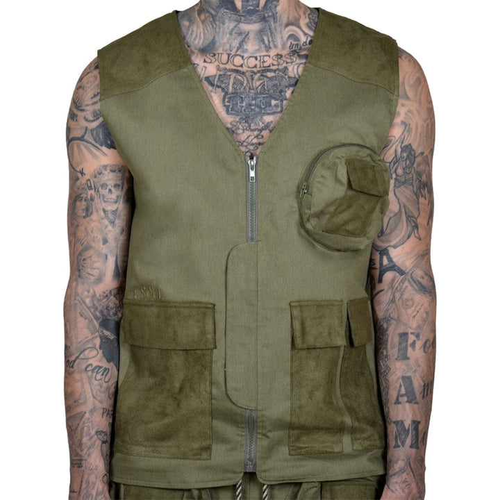 THC+ Soul Round Pocket Utility Vest