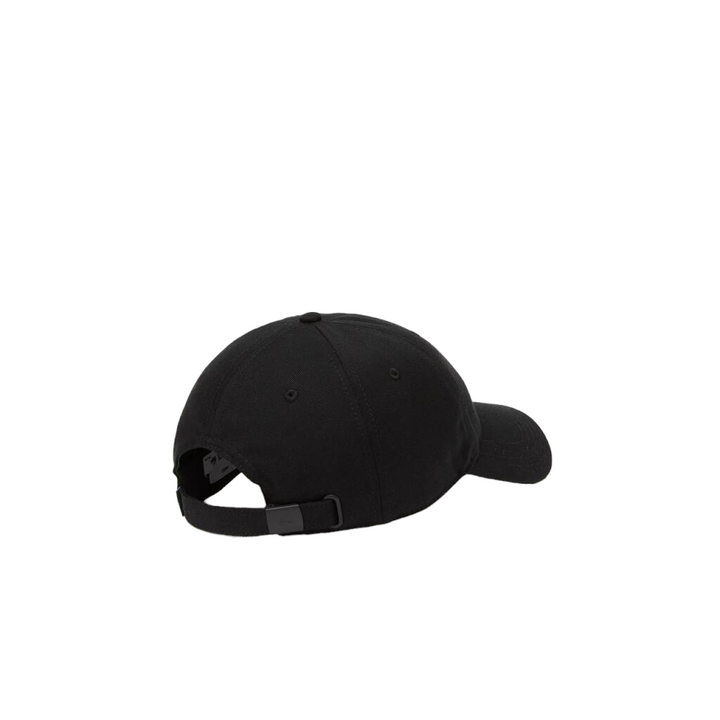 Lacoste Unisex Adjustable Organic Cotton Twill Cap Black