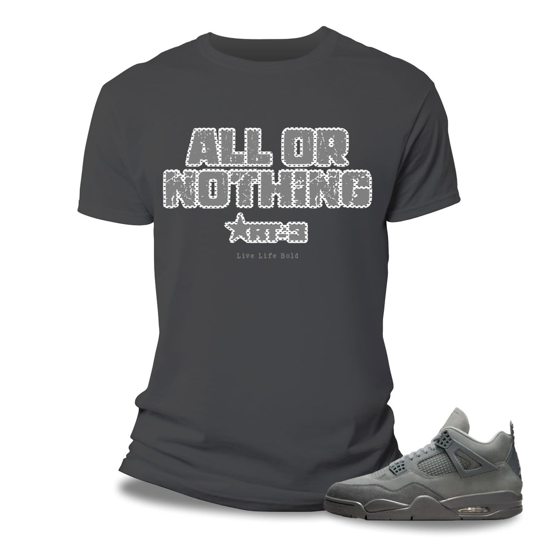 Risq Takers All Or Nothing Tee Grey