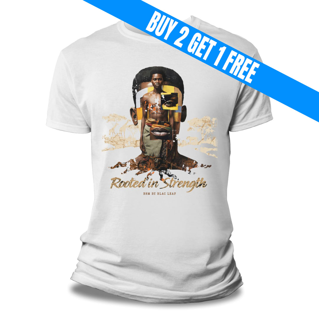 Risq Takers Rooted In Strength Tee White