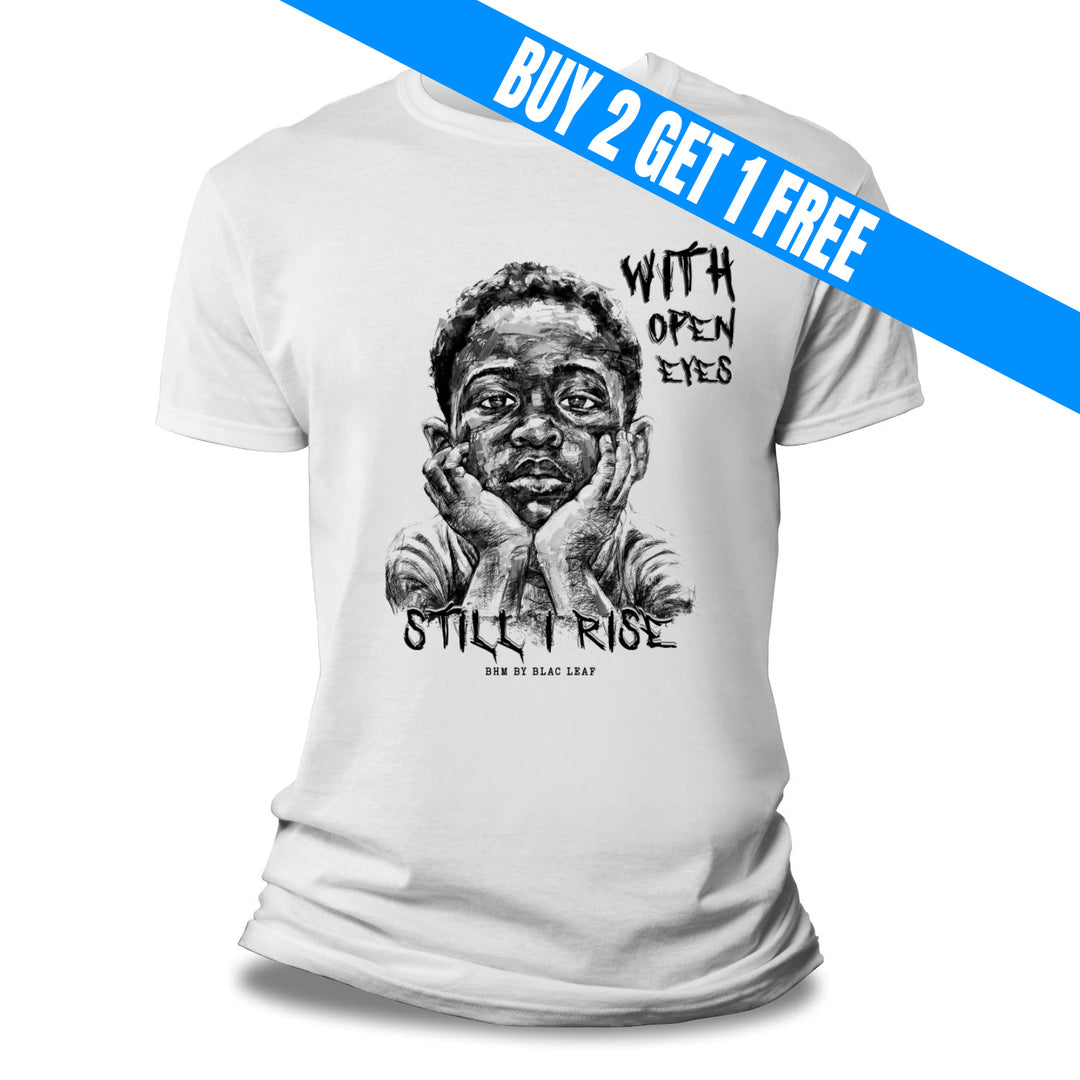 Risq Takers With Open Eyes Tee white