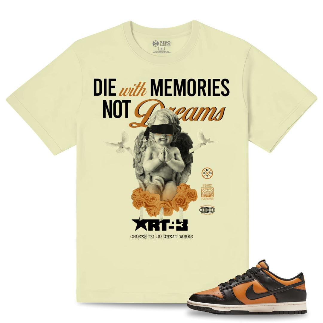 Risq Takers Memories Not Dreams Tee nat/blk/brn