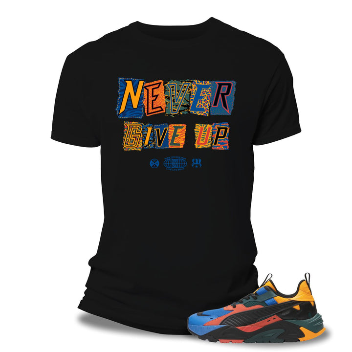 Risq Takers Never Give Up T-Shirt