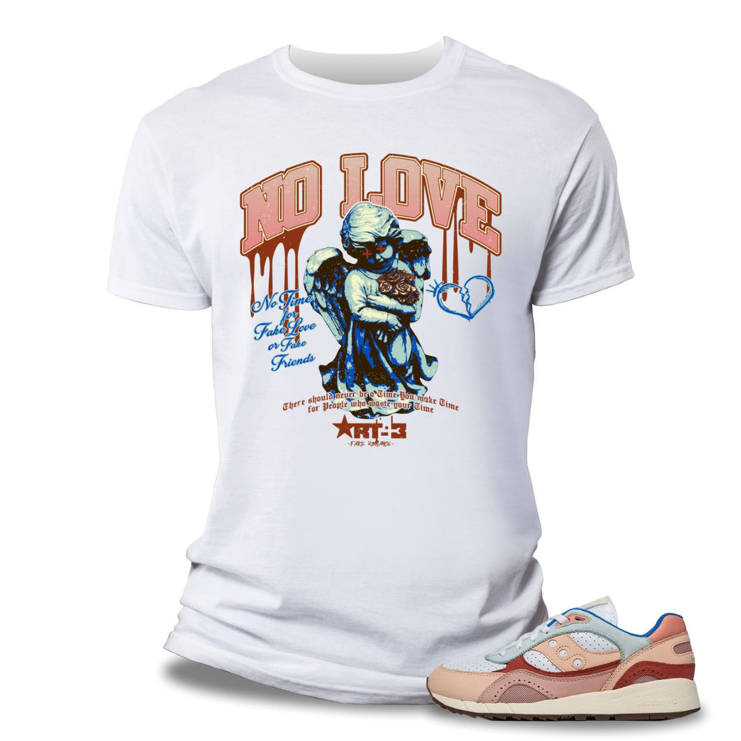 Risq Takers No Love Tee White