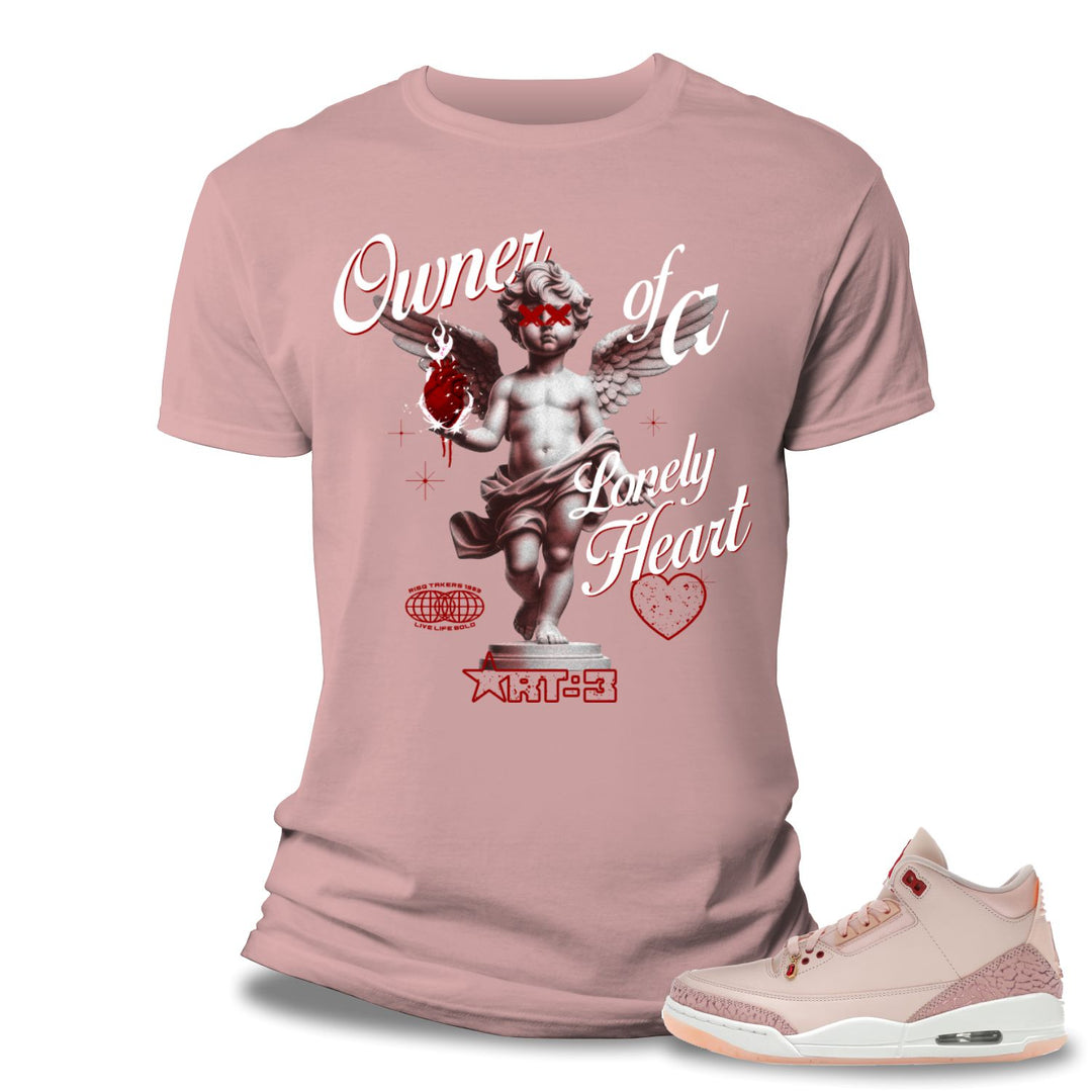 Risq Takers Owner Of A Lonely Heart Tee Peach