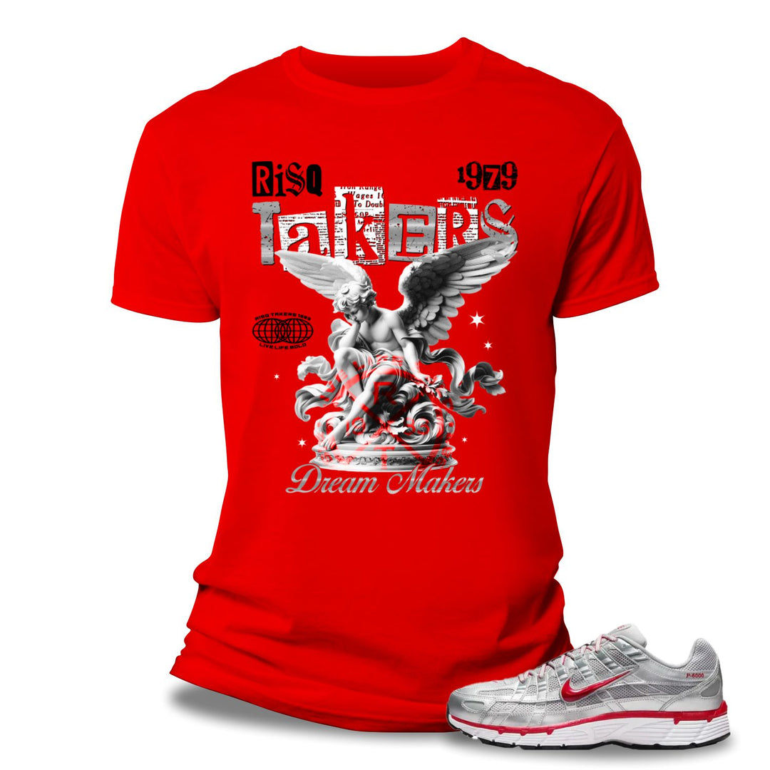 Risq Takers Dream Makers Tee Red