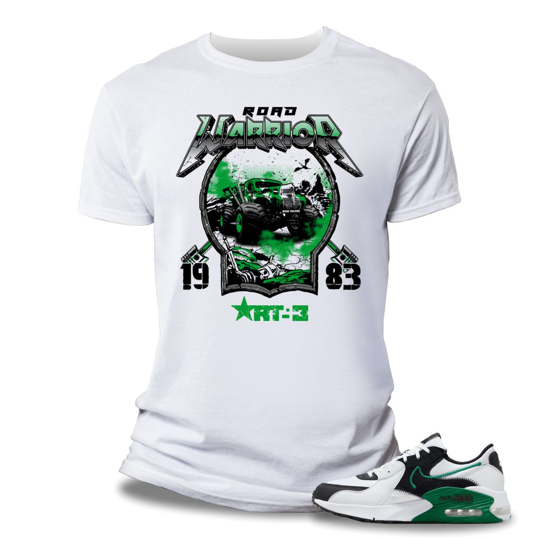 Risq Takers Warrior Tee White / Green