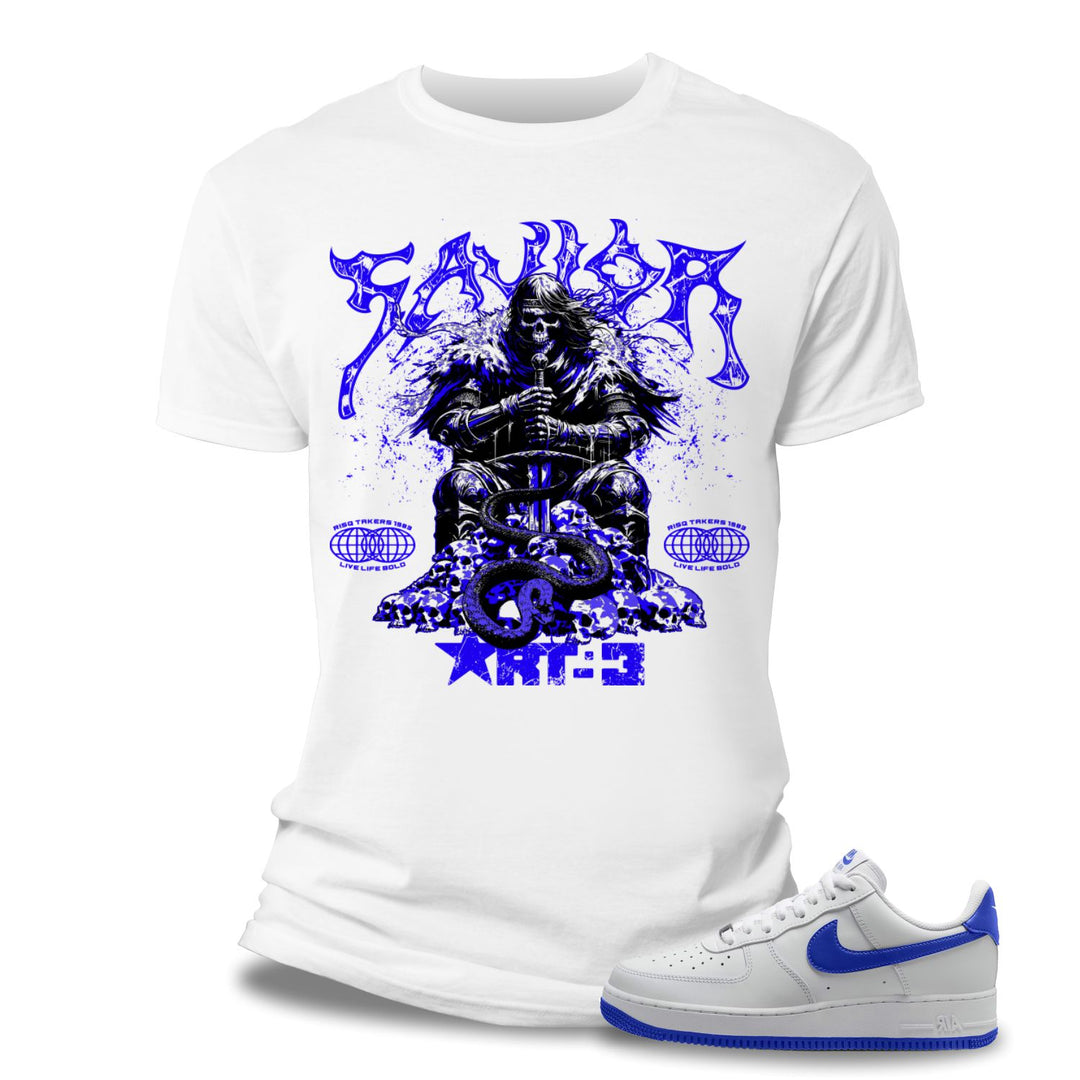 Risq Takers Savior Tee White