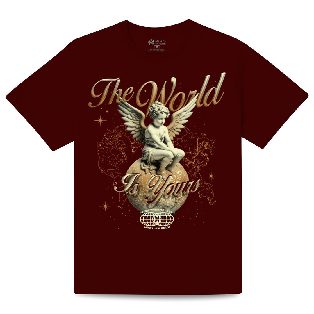 Risq Takers The World is Your Tee Burg