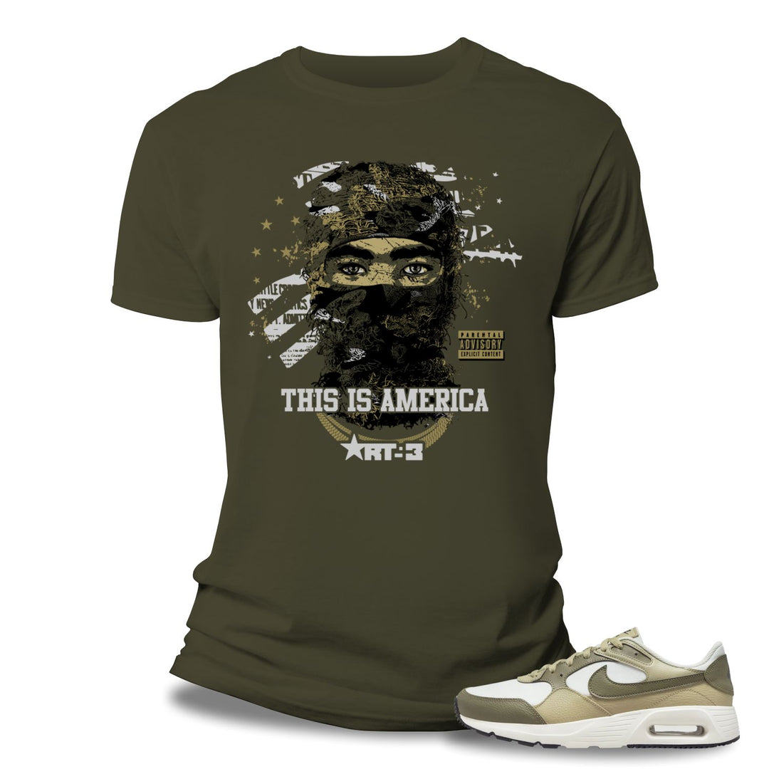 Risq Takers America Tee Olive