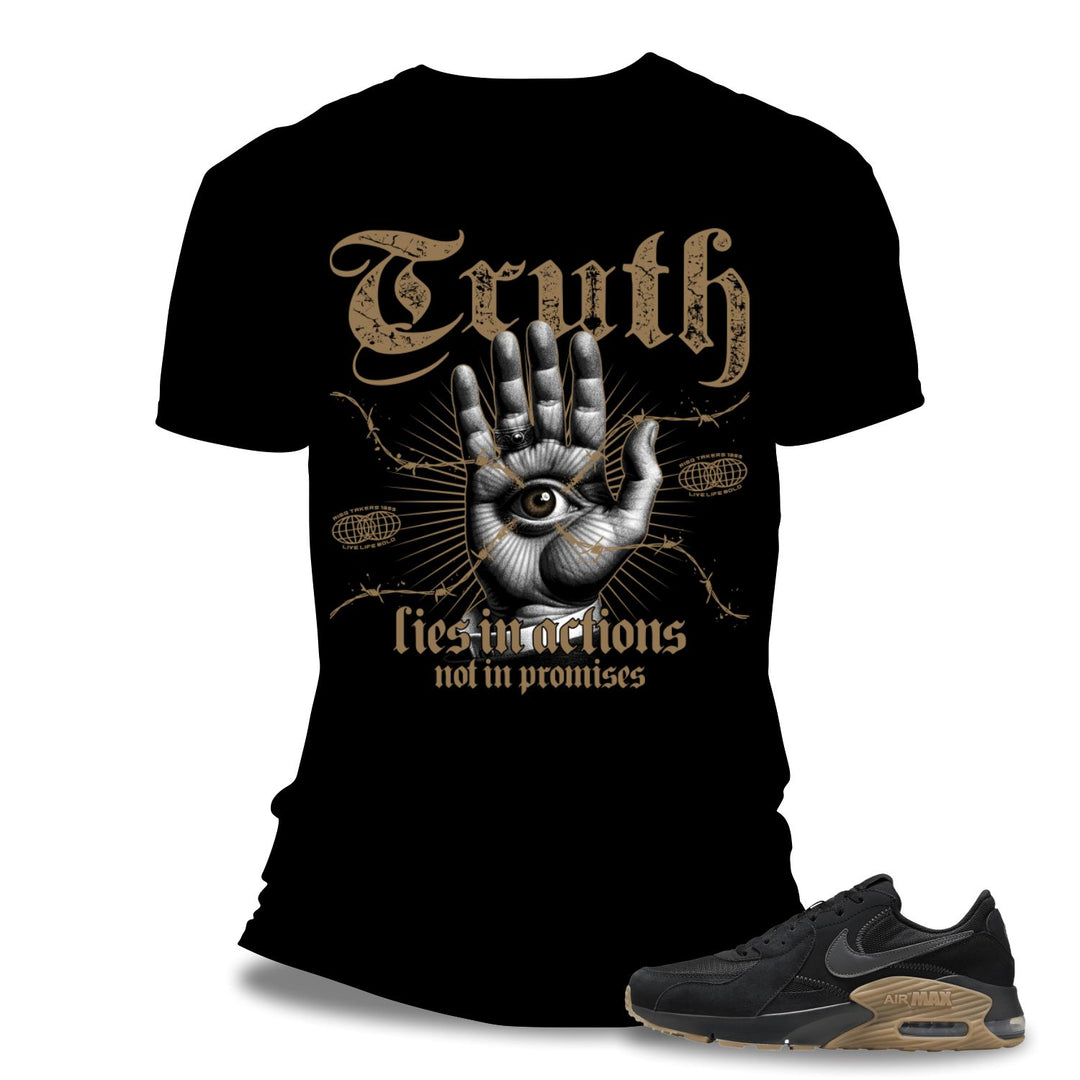 Risq Takers Truth Lies Tee Blk/Brn