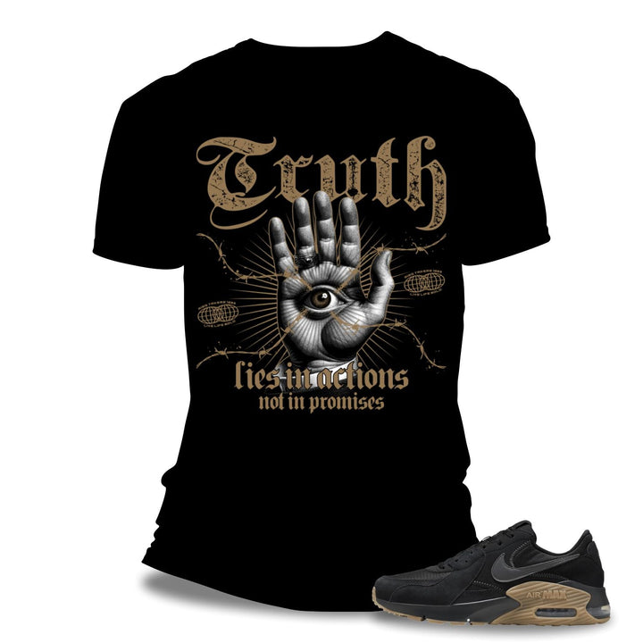 Risq Takers Truth Lies Tee Blk/Brn Combo