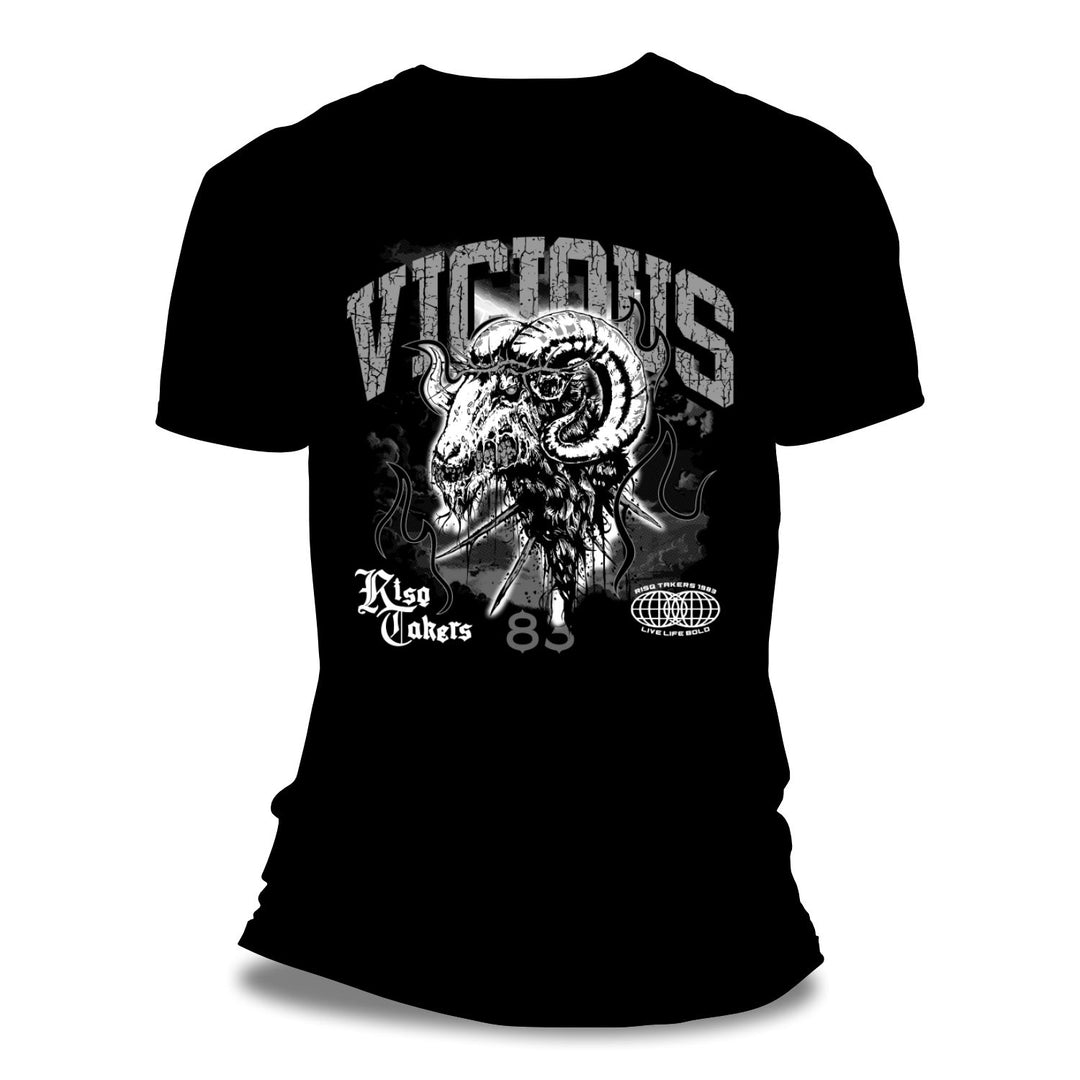 Risq Takers Vicious Tee Black