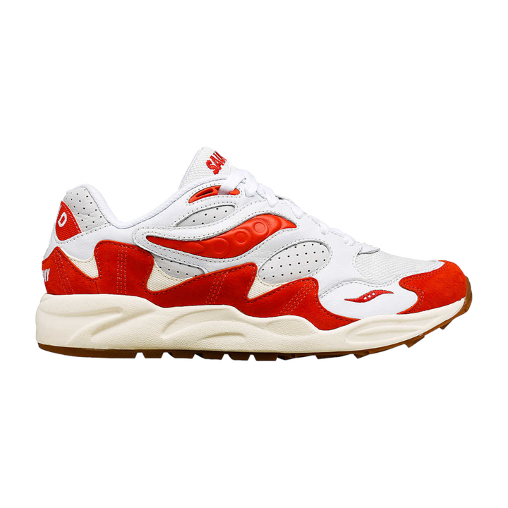 Saucony Grid Shadow 2 White/ Red