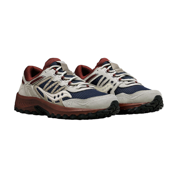 Saucony Grid Peak Grey/ Navy/ Burgundy