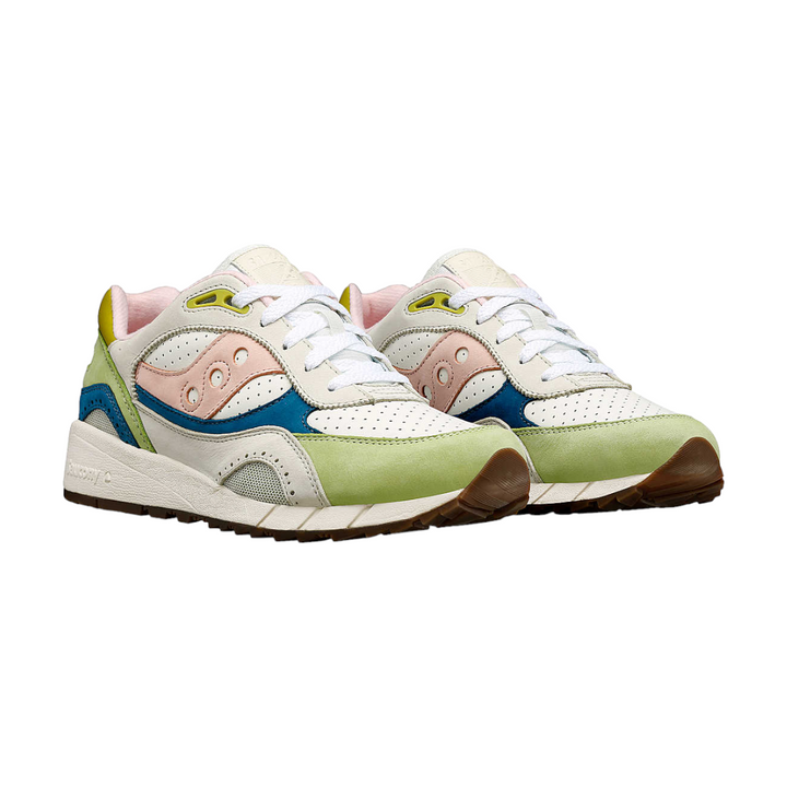 Saucony Shadow 6000 Premium Cream/ Green/ Pink