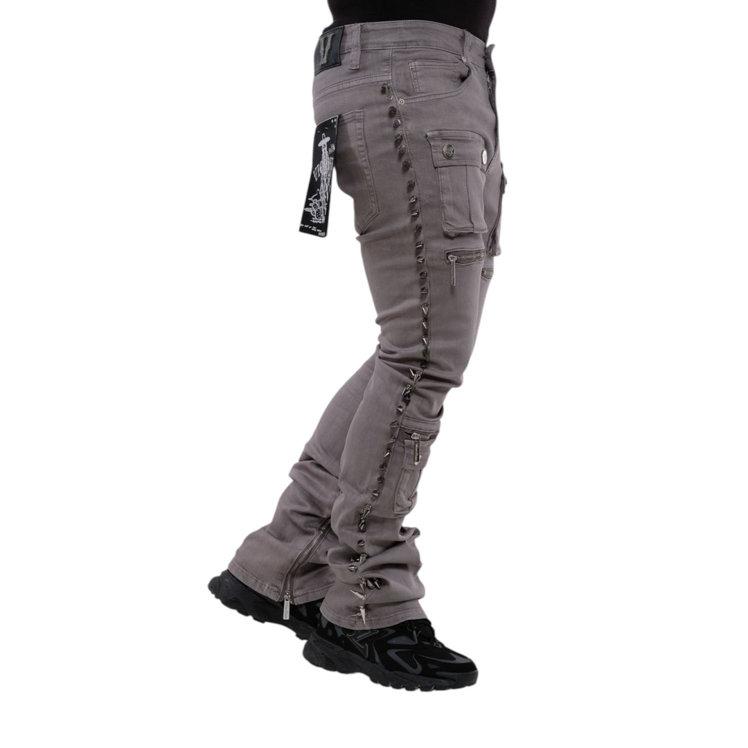 Vicious Denim Wax Coated Flare
