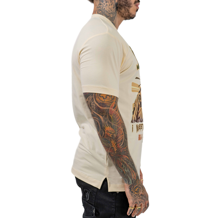 JUREN SILENCE T-SHIRT B&T NATURAL