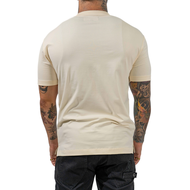JUREN SILENCE T-SHIRT B&T NATURAL
