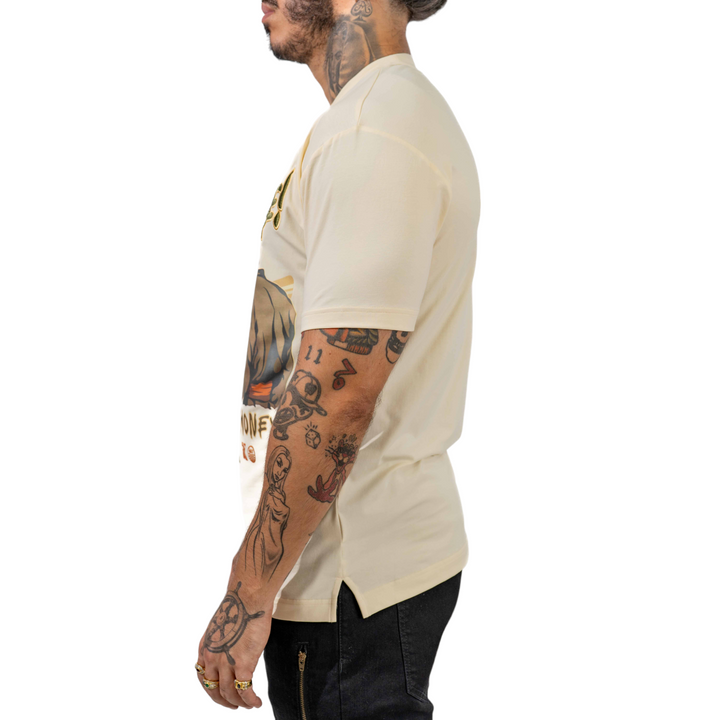 JUREN SILENCE T-SHIRT B&T NATURAL