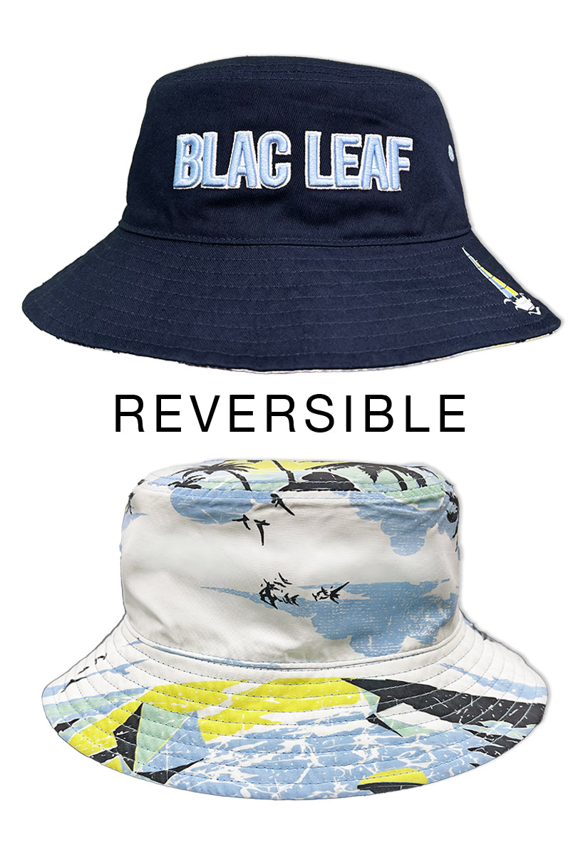 Blac Leaf Escape To Paradise Reversible Bucket Hat