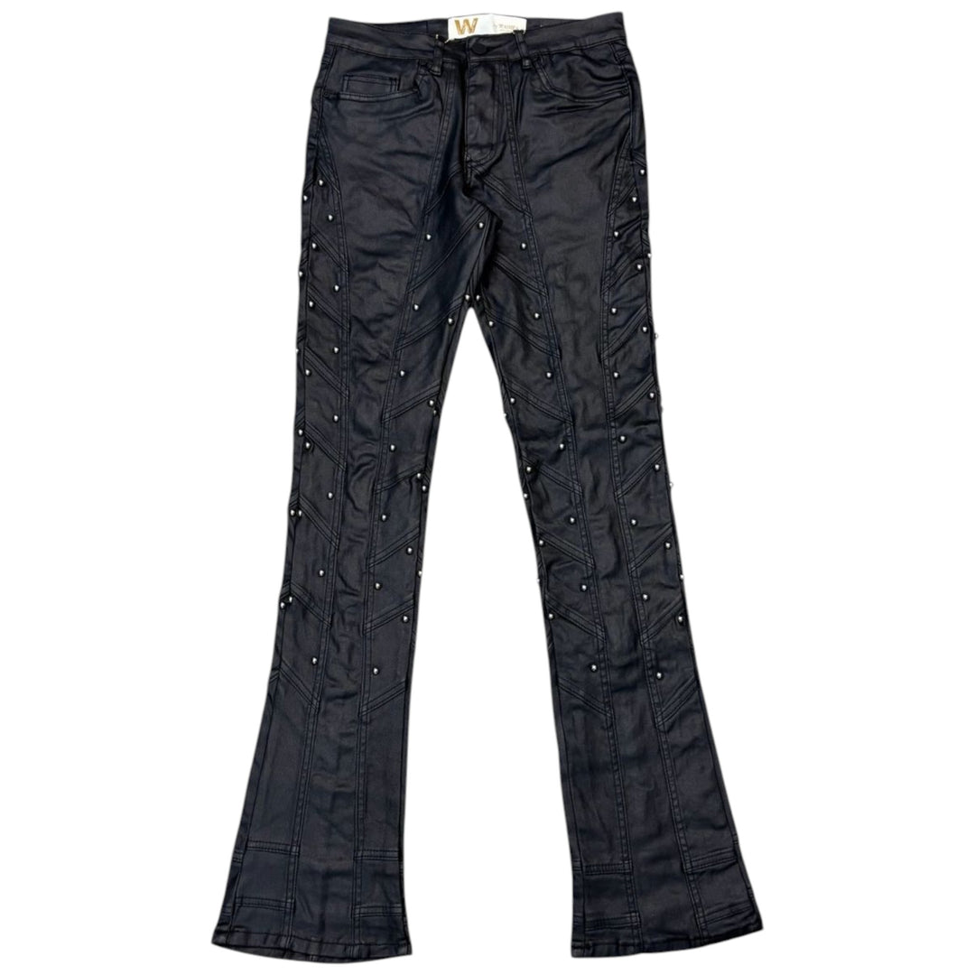 W By Waimea Stacked Fit Jean Jet Black
