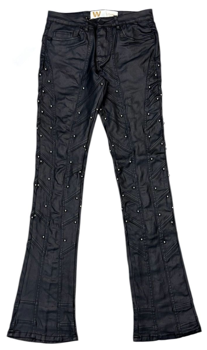 W By Waimea Stacked Fit Jean Jet Black
