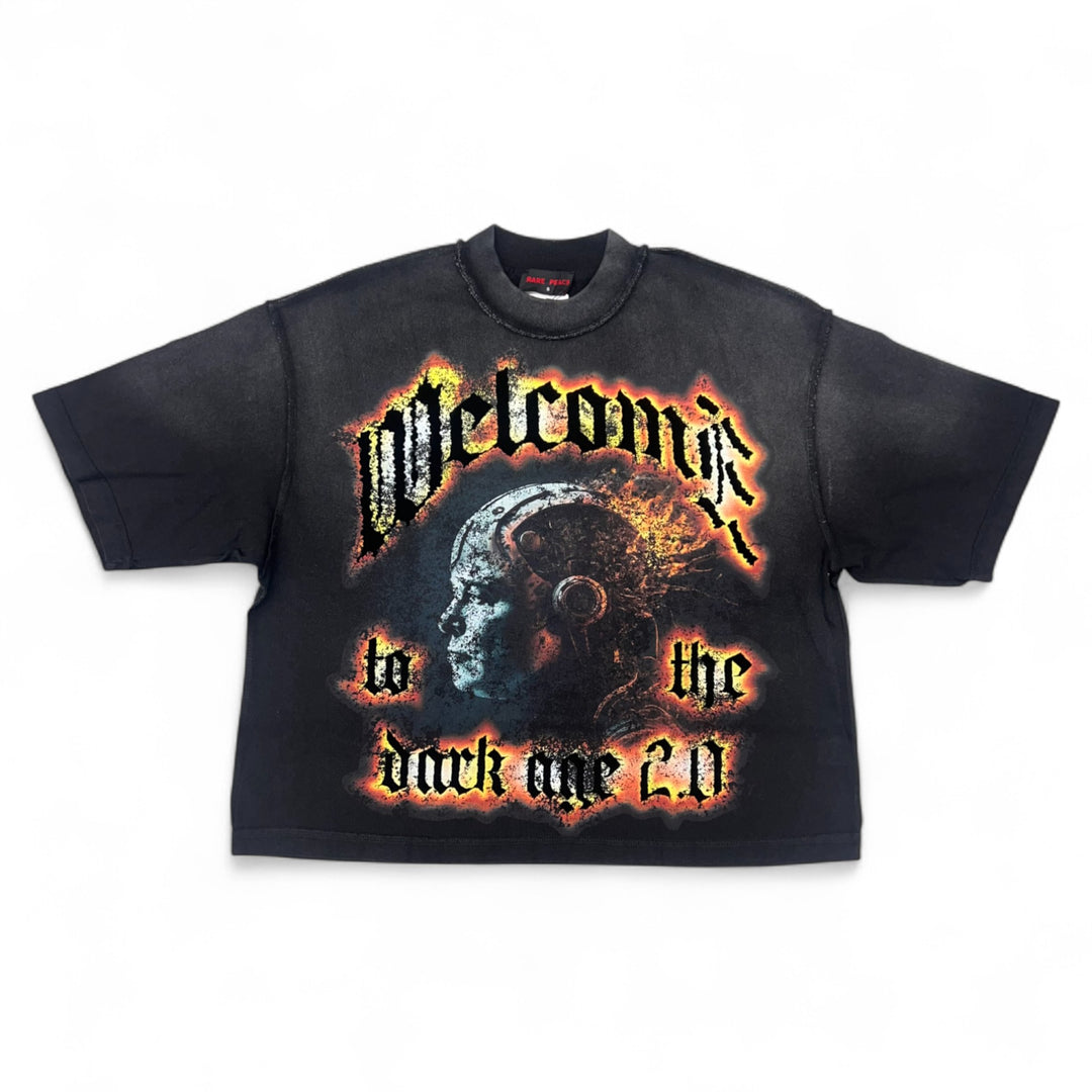Rare Peace Metal Studs Tee Black RT5013
